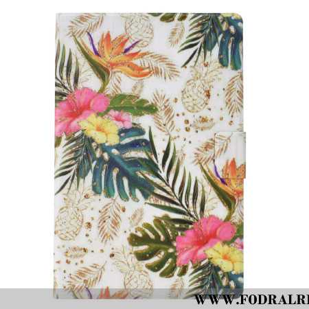 Fodral För Samsung Galaxy Tab S11 Gyllene Ananas