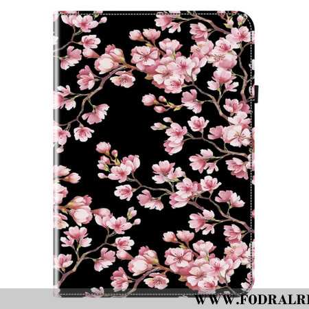 Fodral För Samsung Galaxy Tab S11 Plommonblommor