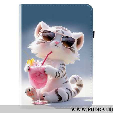 Fodral För Samsung Galaxy Tab S11 Tecknad Tiger