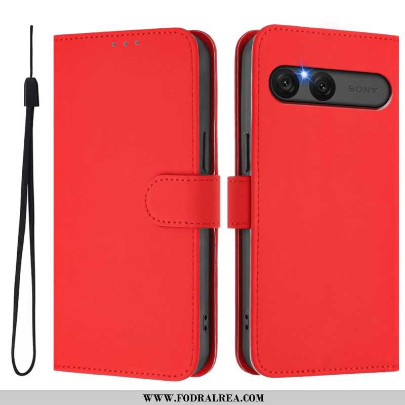 Fodral För Sony Xperia 10 Vii Konstläder