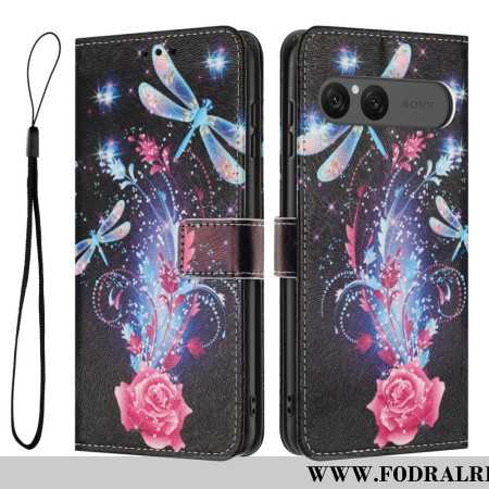 Fodral För Sony Xperia 10 Vii Trollsländor