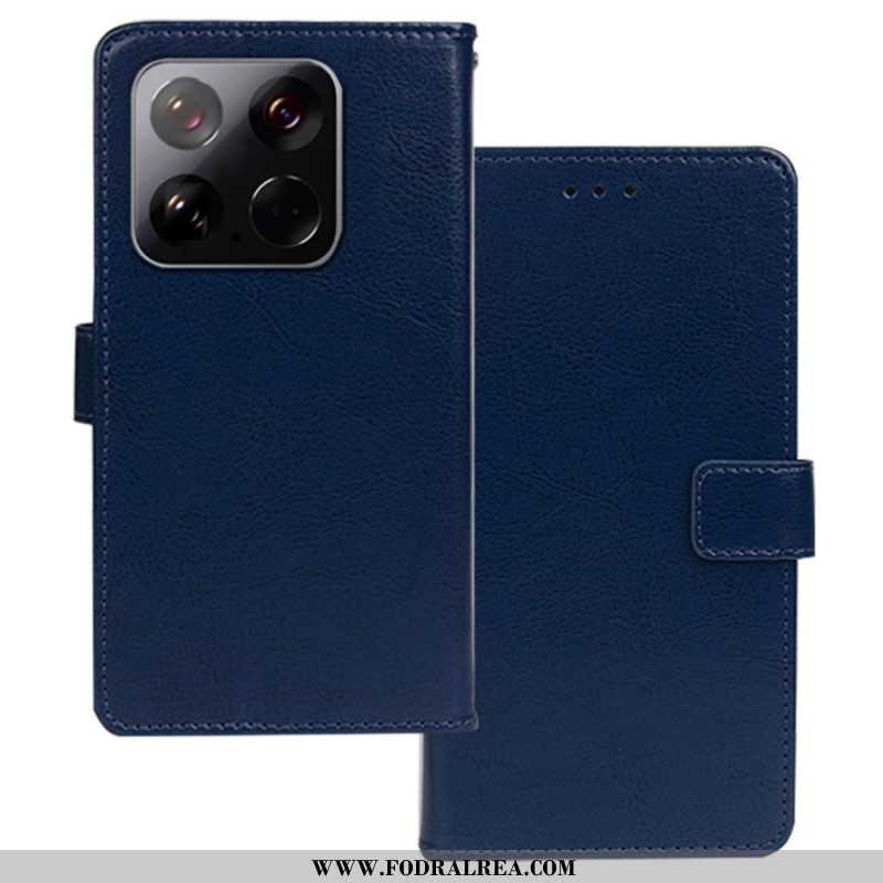 Fodral För Xiaomi 15 Idewei Konstläder