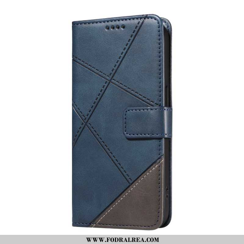 Fodral För Xiaomi 15 Tvåfärgade Linjer Och Ränder