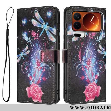 Fodral För Xiaomi 17 Pro Trollsländemönster