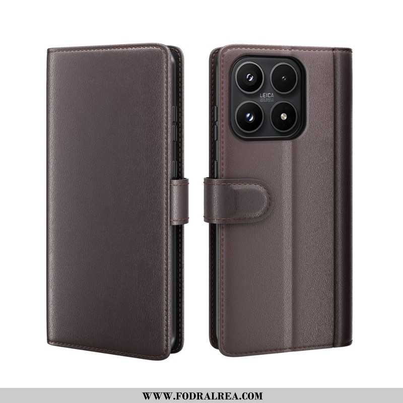 Fodral För Xiaomi 17 Äkta Läder