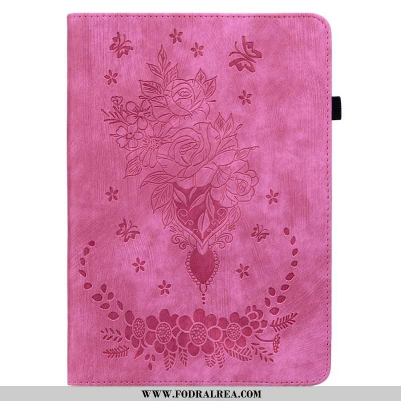 Fodral För Xiaomi Pad 6 Rosa Lädereffekt