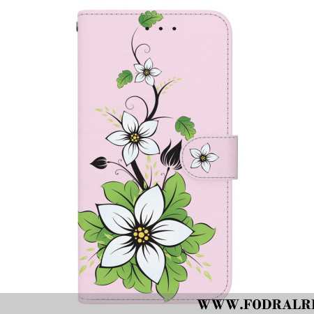 Fodral För Xiaomi Redmi Note 14 5g Liljemönster