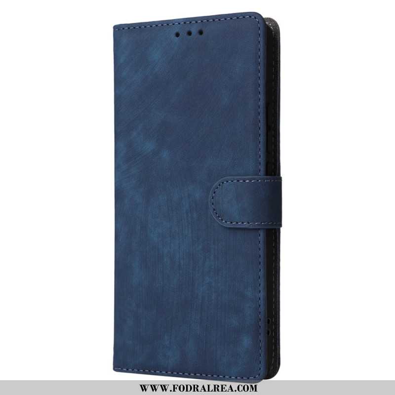 Fodral För Xiaomi Redmi Note 14 5g Rfid-skydd I Mockaeffekt