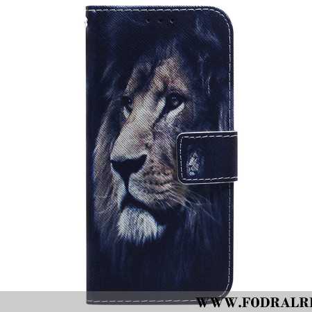 Fodral För Xiaomi Redmi Note 15 5g Drömmande Lejon