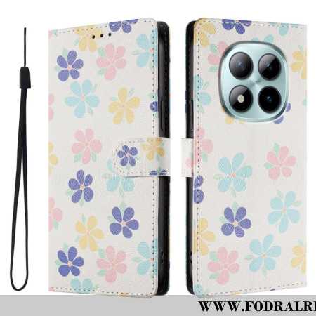 Fodral För Xiaomi Redmi Note 15 Pro Plus 5g Små Blommor