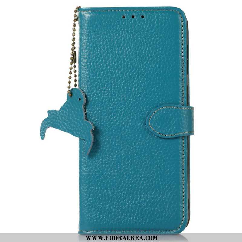 Fodral För iPhone 17 Pro Rfid-blockerande Texturerat Läder