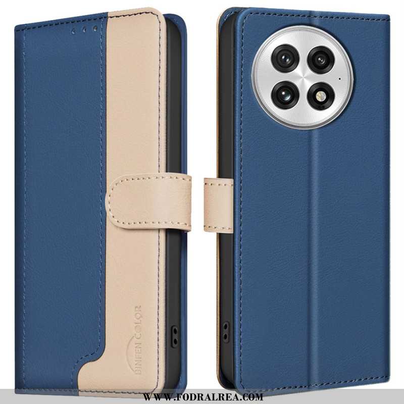 Fodral Oneplus 13 Tvåfärgad Med Rfid-blockering Binfen Color