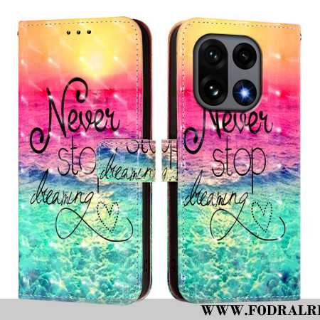 Fodral Oneplus 15 Sluta Aldrig Drömma