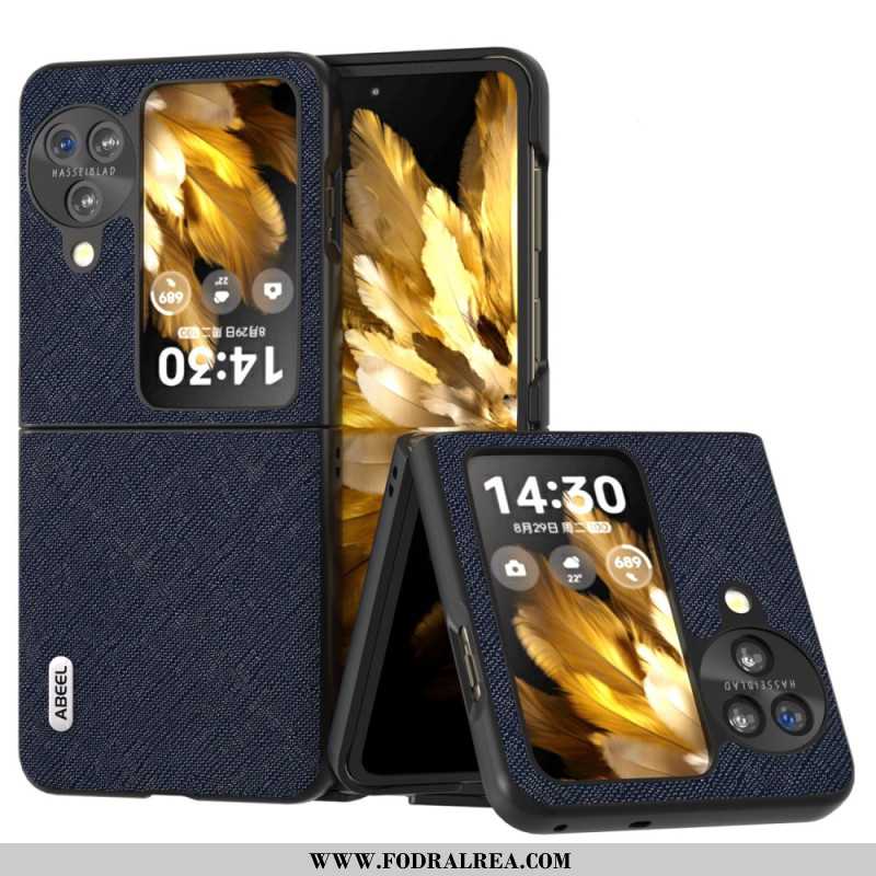 Fodral Oppo Find N3 Flip Abeel Cross Texture