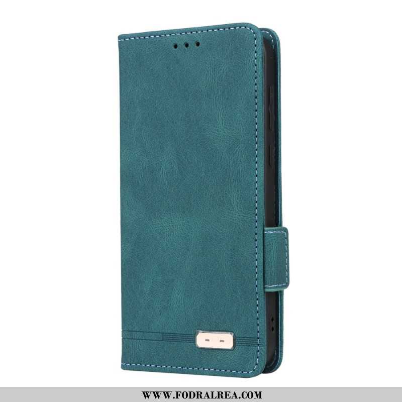 Fodral Oppo Find X8 Vintage Mockaeffekt