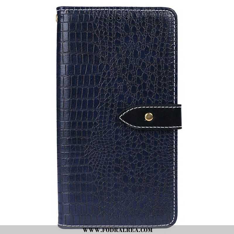 Fodral Oppo Reno 13f 4g / 5g / 13 Fs 5g Idewei Krokodileffekt