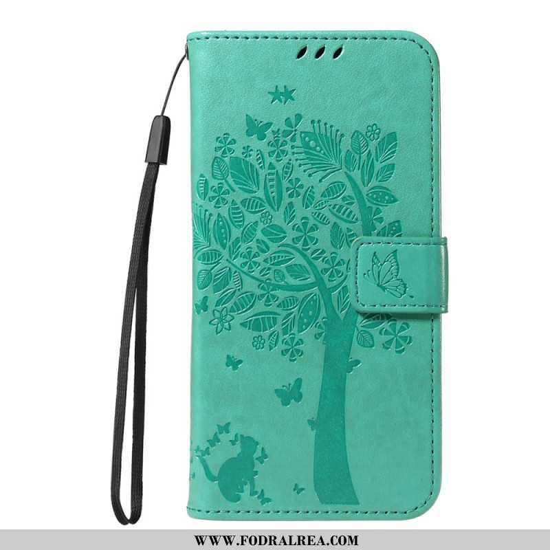 Fodral Oppo Reno 14 Pro 5g Katt Och Bi