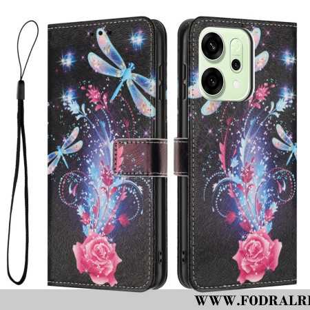 Fodral Oppo Reno 14 Pro 5g Trollsländor