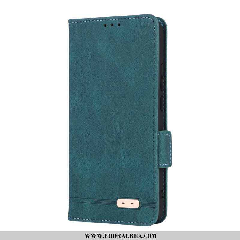 Fodral Oppo Reno 14 Pro 5g Vintage Mockaeffekt