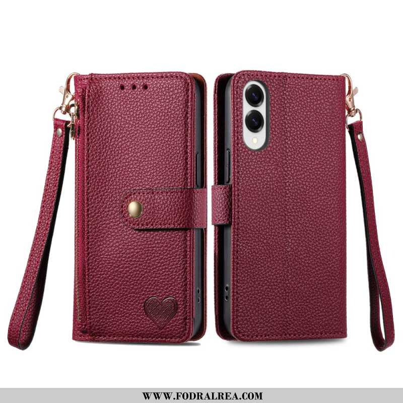 Fodral Samsung Galaxy S25 5g Edge Rfid-hjärtdesign