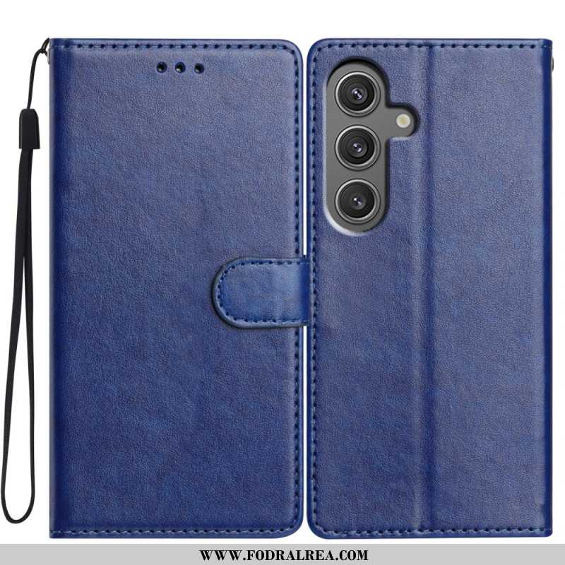 Fodral Samsung Galaxy S25 5g Enfärgat Konstläder