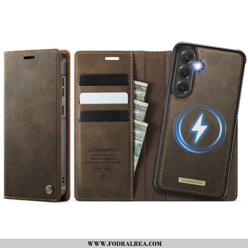 Fodral Samsung Galaxy S25 Fe Plånbok Med Avtagbart Fodral Rfid