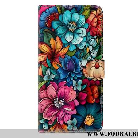 Fodral Samsung Galaxy S25 Plus 5g Färgglada Blommor