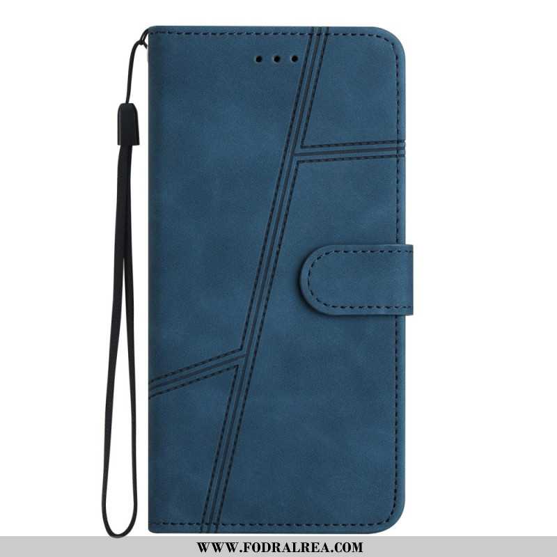 Fodral Samsung Galaxy S25 Ultra 5g Linjer Och Rem