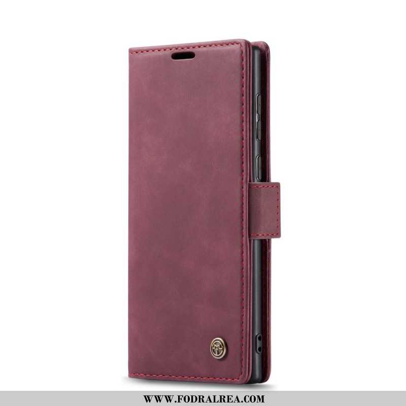 Fodral Samsung Galaxy S25 Ultra 5g Mocka-effekt Caseme