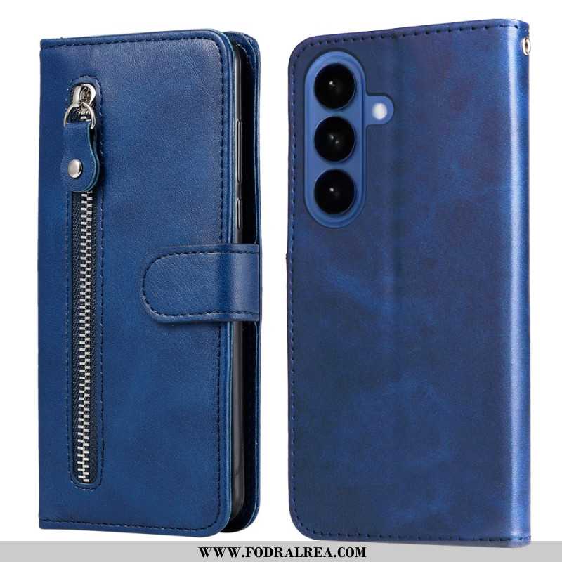 Fodral Samsung Galaxy S26 Ficka Med Dragkedja