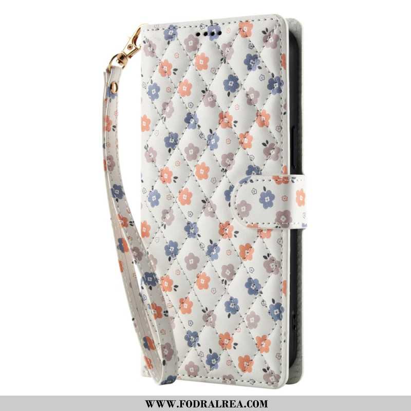 Fodral Samsung Galaxy S26 Plus Blommig Rem