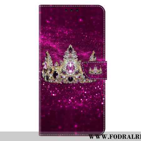 Fodral Samsung Galaxy S26 Plus Lila Diamantkrona