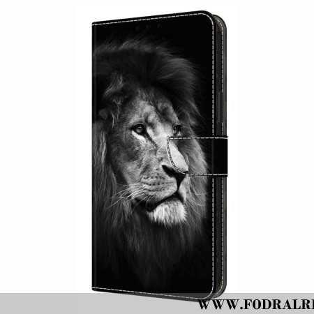Fodral Samsung Galaxy S26 Plus Svartvitt Lejon