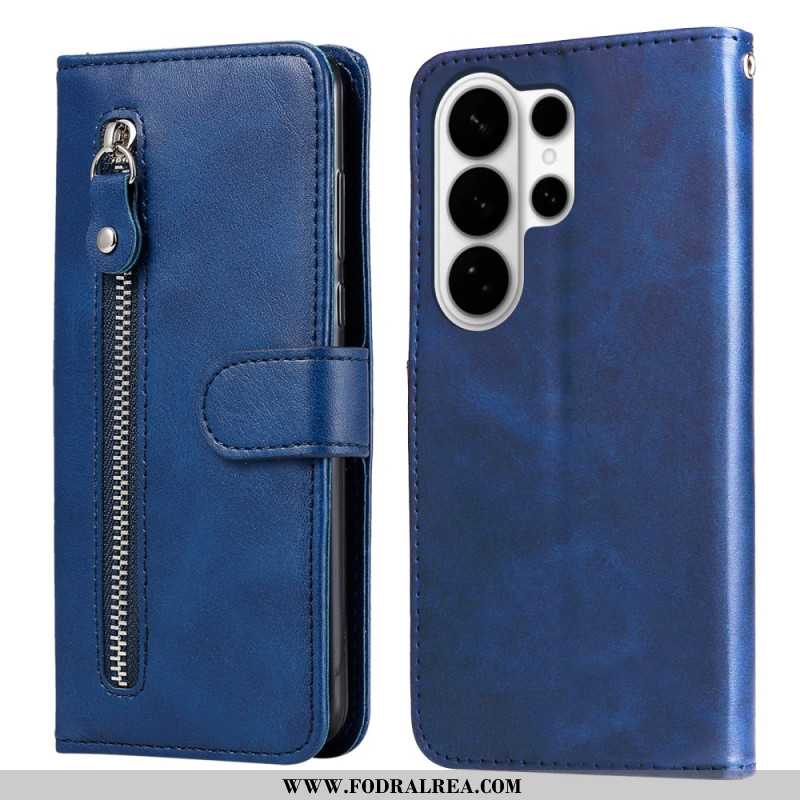 Fodral Samsung Galaxy S26 Ultra Fickficka Med Dragkedja