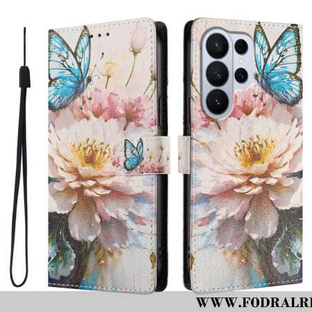 Fodral Samsung Galaxy S26 Ultra Pion Och Fjäril