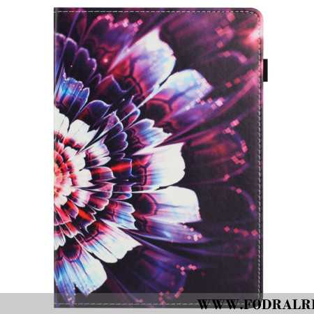 Fodral Samsung Galaxy Tab S10 Fe Blommönster