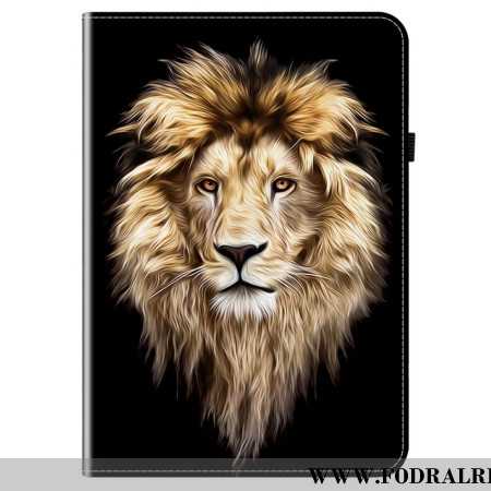Fodral Samsung Galaxy Tab S10 Fe Plus Lejonhuvud