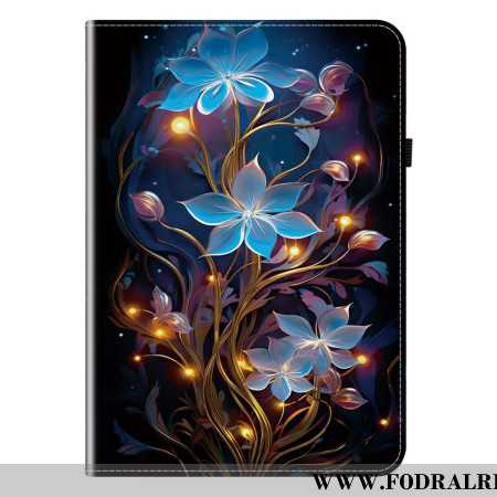 Fodral Samsung Galaxy Tab S10 Plus Ljus Blommor