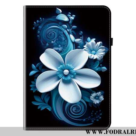 Fodral Samsung Galaxy Tab S10 Plus Vit Blomma