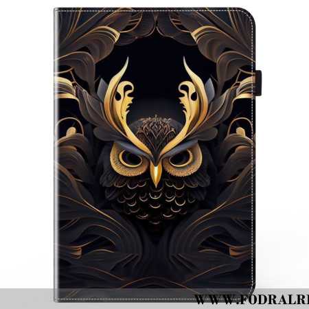 Fodral Samsung Galaxy Tab S10 Ultra Gyllene Uggla