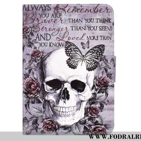 Fodral Samsung Galaxy Tab S11 Dödskalle