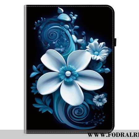 Fodral Samsung Galaxy Tab S11 Svarta Orkidéer