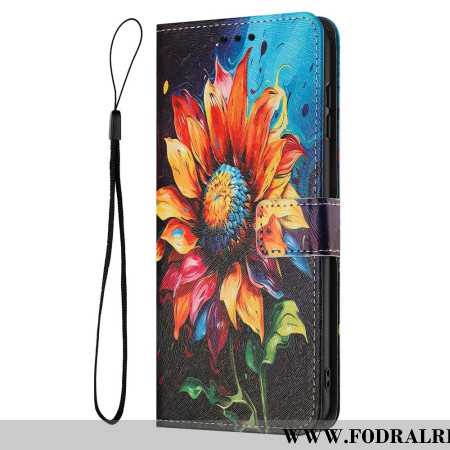 Fodral Sony Xperia 1 Vii Solrosmönster