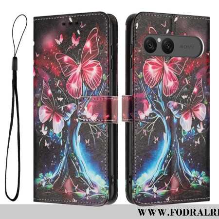 Fodral Sony Xperia 10 Vii Trollsländeträd