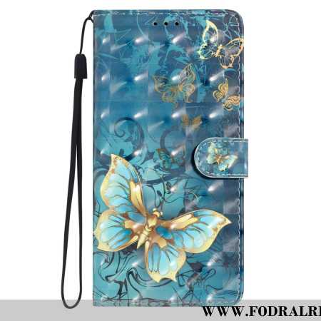 Fodral Xiaomi 15 3d-fjärilar