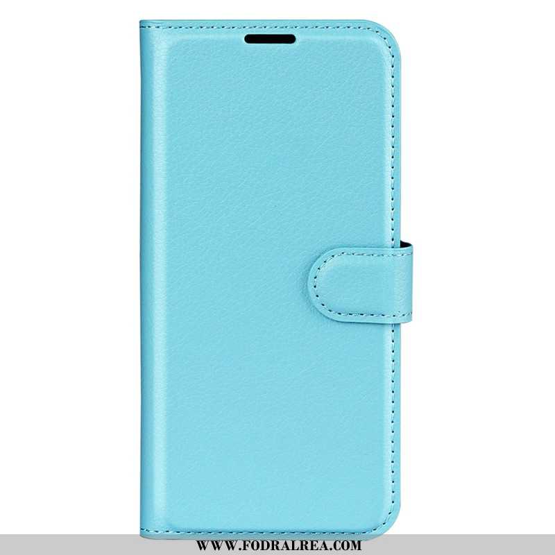 Fodral Xiaomi 15 Pro Klassiskt Litchi-imitationsläder