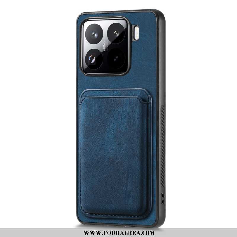 Fodral Xiaomi 15 Retro Med Avtagbar Korthållare