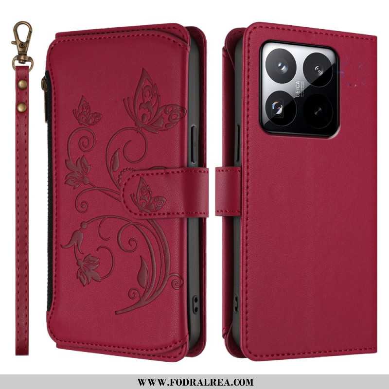 Fodral Xiaomi 15t 6 Rfid-korthållare Och Nyckelband