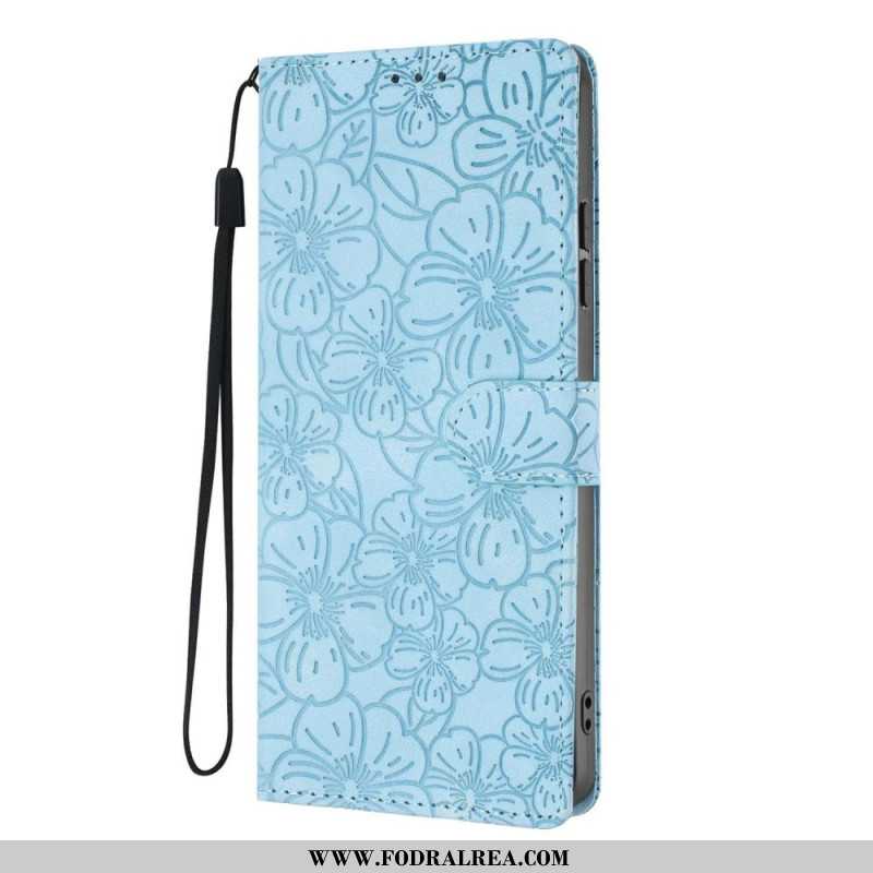 Fodral Xiaomi 15t Blommig Gravyr