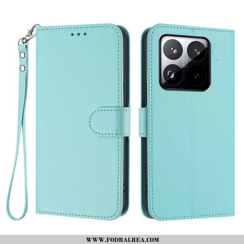 Fodral Xiaomi 15t Enfärgad Med Rem